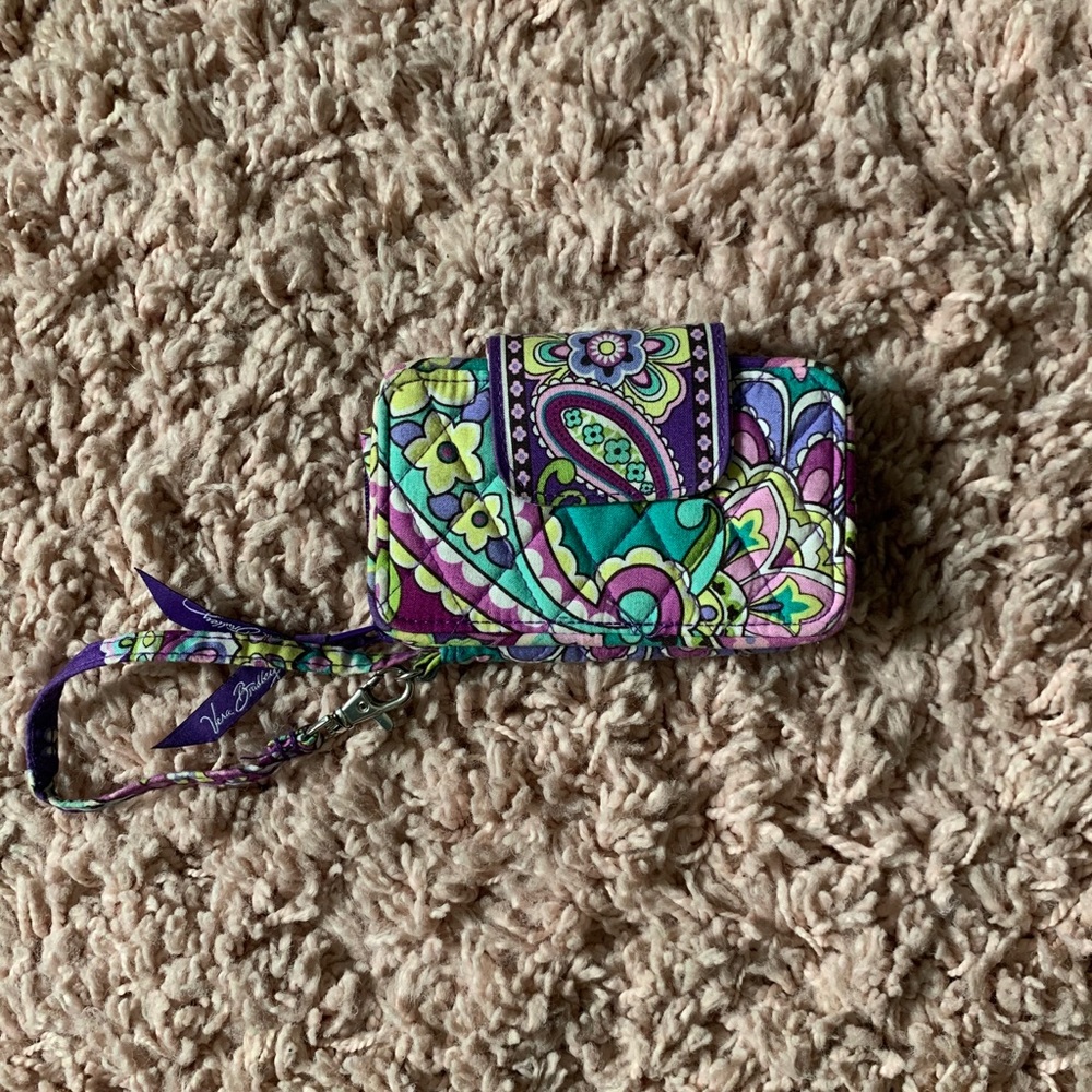 Vera Bradley Wristlet Wallet and ID Holder